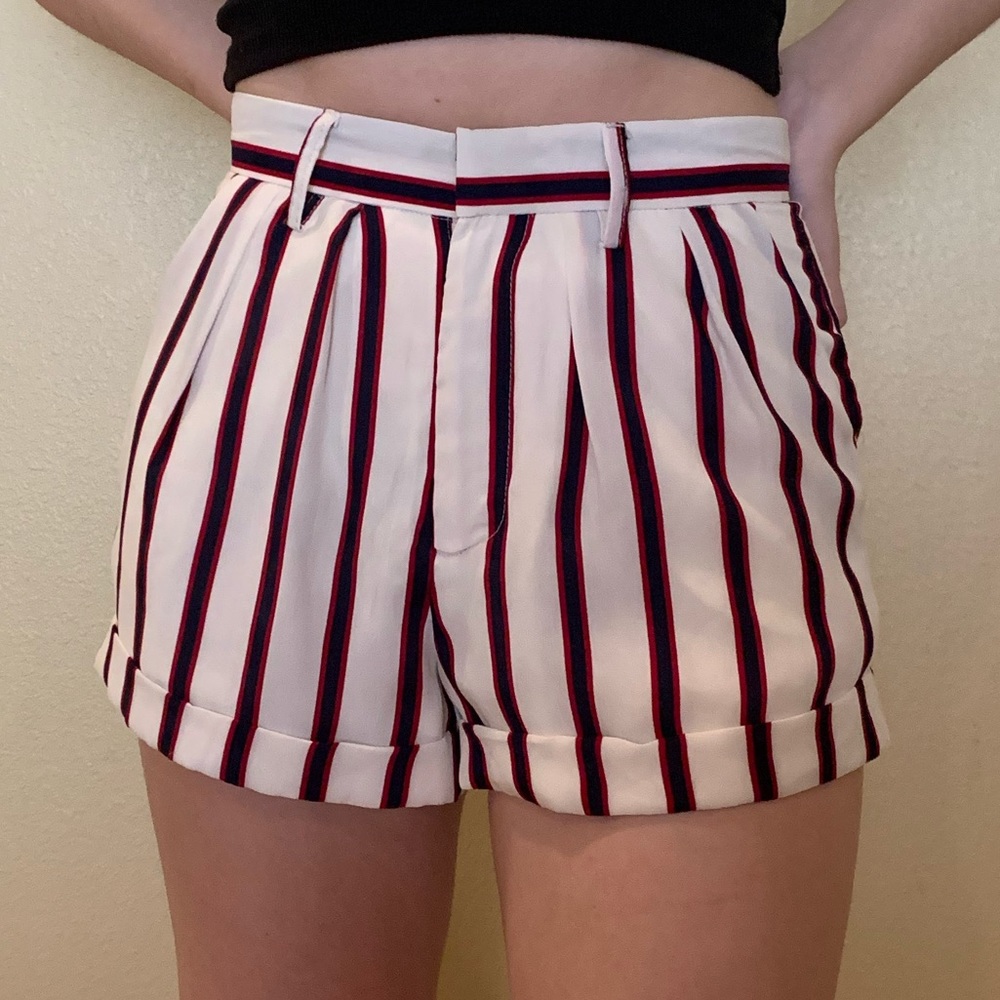 Forever 21 striped shorts